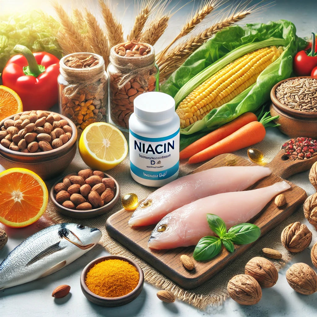 Niacin (Vitamin B3): Essential for Heart Health, Energy Production, and Skin Health