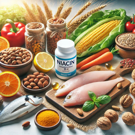 Niacin (Vitamin B3): Essential for Heart Health, Energy Production, and Skin Health