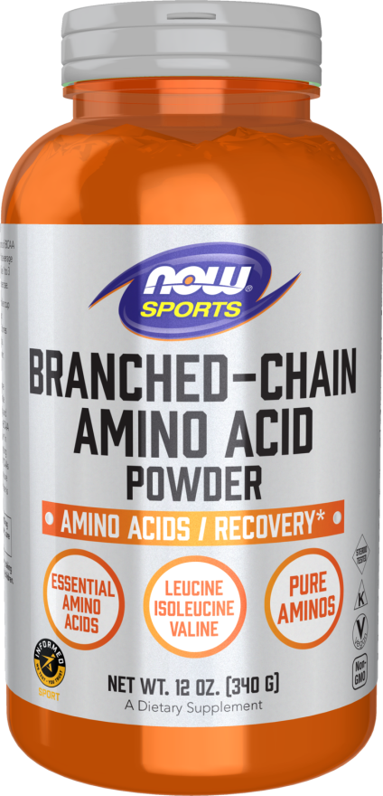 Now BRANCH CHAIN AMINO POWDER   12 OZ