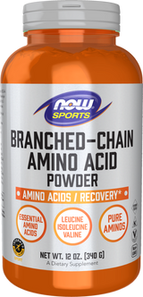 Now BRANCH CHAIN AMINO POWDER   12 OZ