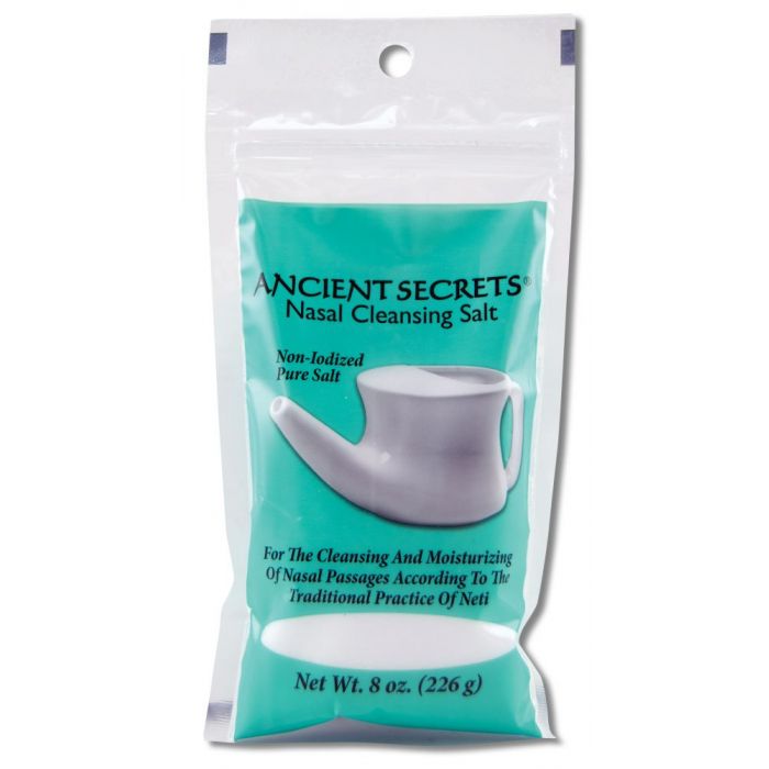 ANCIENT SECRETSNASAL CLEANSING SALT 8OZ BAG