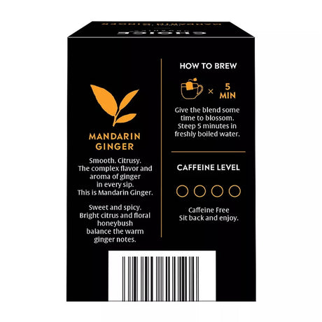 CHOICE ORGANIC TEAS Mandarin Ginger Tea 16 CT