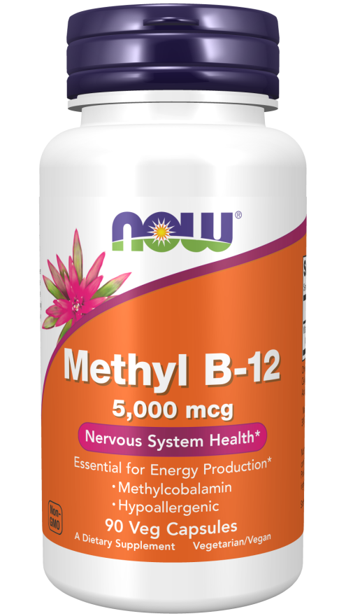 NOW Methylcobalamin B-12 5,000 mcg