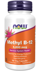 NOW Methylcobalamin B-12 5,000 mcg