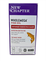 New Chapter Wholemega Fish Oil 30Soft Gels