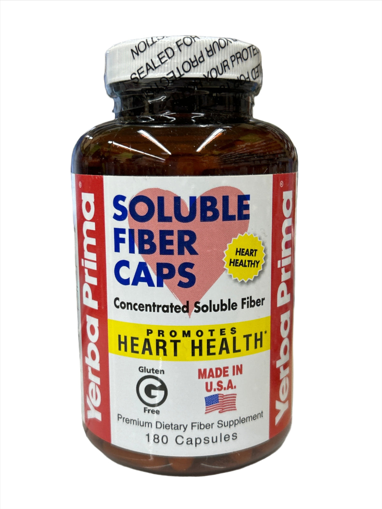 Soluble Fiber Caps 180 Capsules