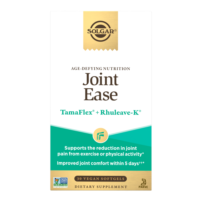 Solgar Joint Ease Tamaflex + Rhuleave-K