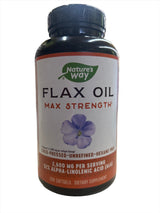 Flax Oil Max Strength 2600 mg 200 Soft Gels