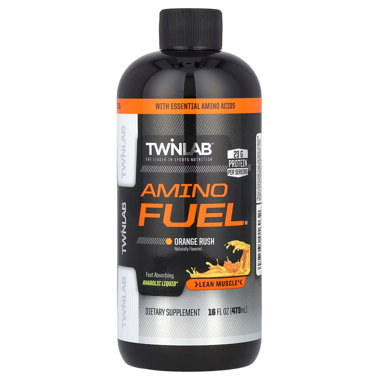 TwinLab Amino Fuel Orange Rush Fast Absorbing Anabolic Liquid