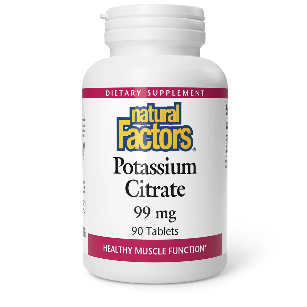 Natural Factors Potassium Citrate 99 mg 90 tablets