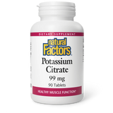 Natural Factors Potassium Citrate 99 mg 90 tablets