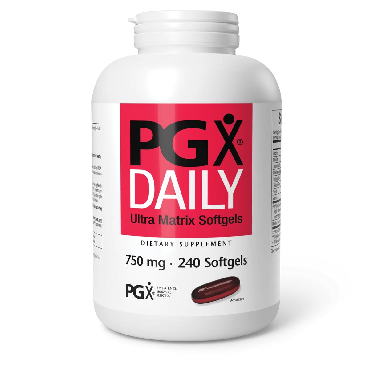 PGX Daily 750 mg 120 Soft Gels