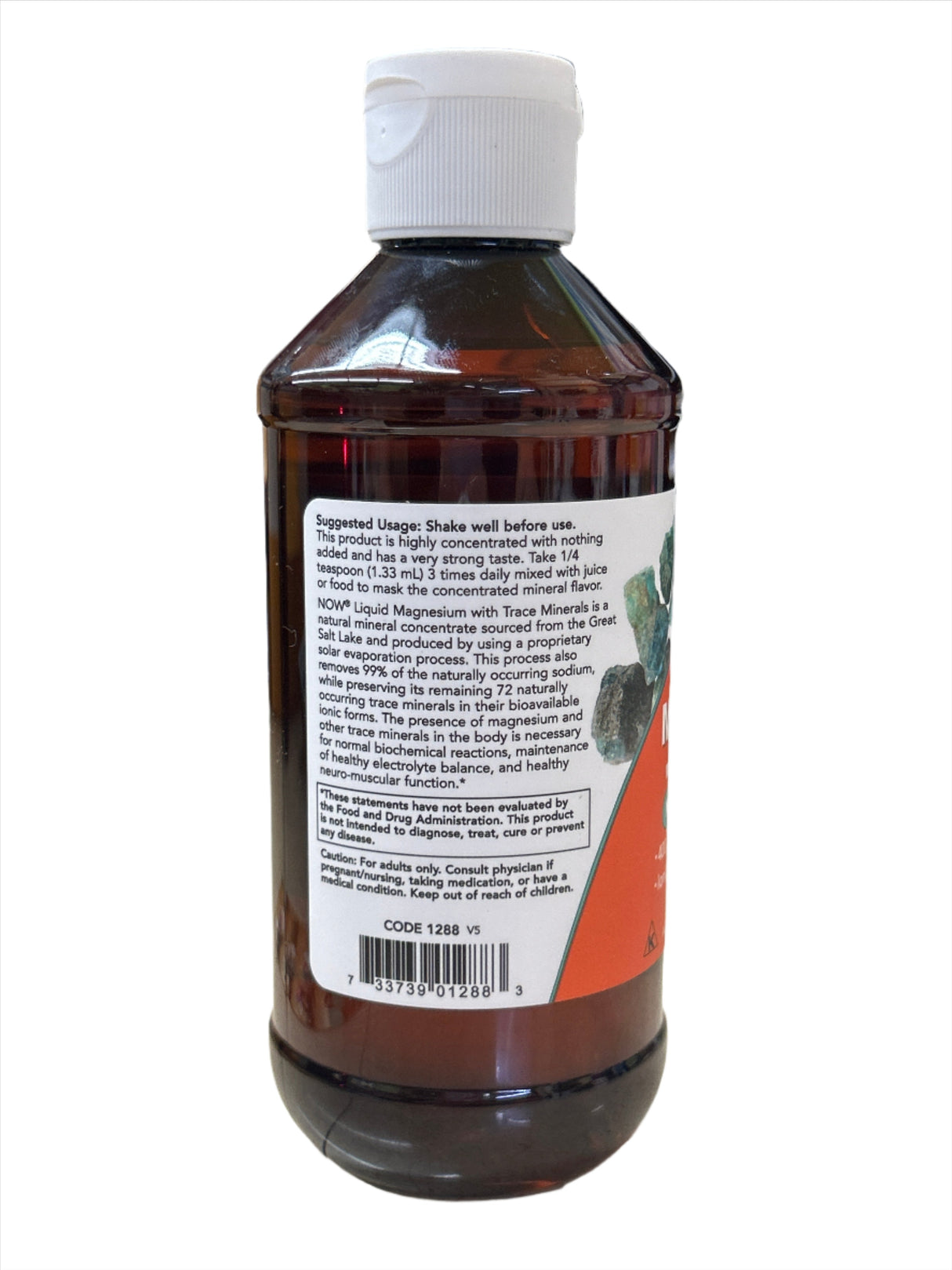 Now Liquid Magnesium With Trace Minerals 8 fl oz