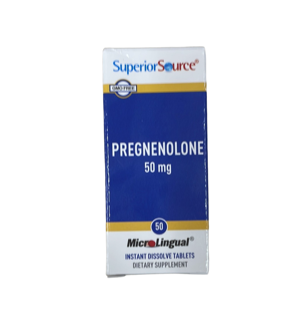 Pregnenolone 50 mg Instant Dissolve Tablets