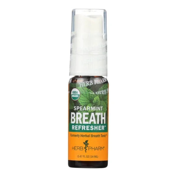 Herb Pharm BREATH REFRESHER, SPEARMINT  .47 oz