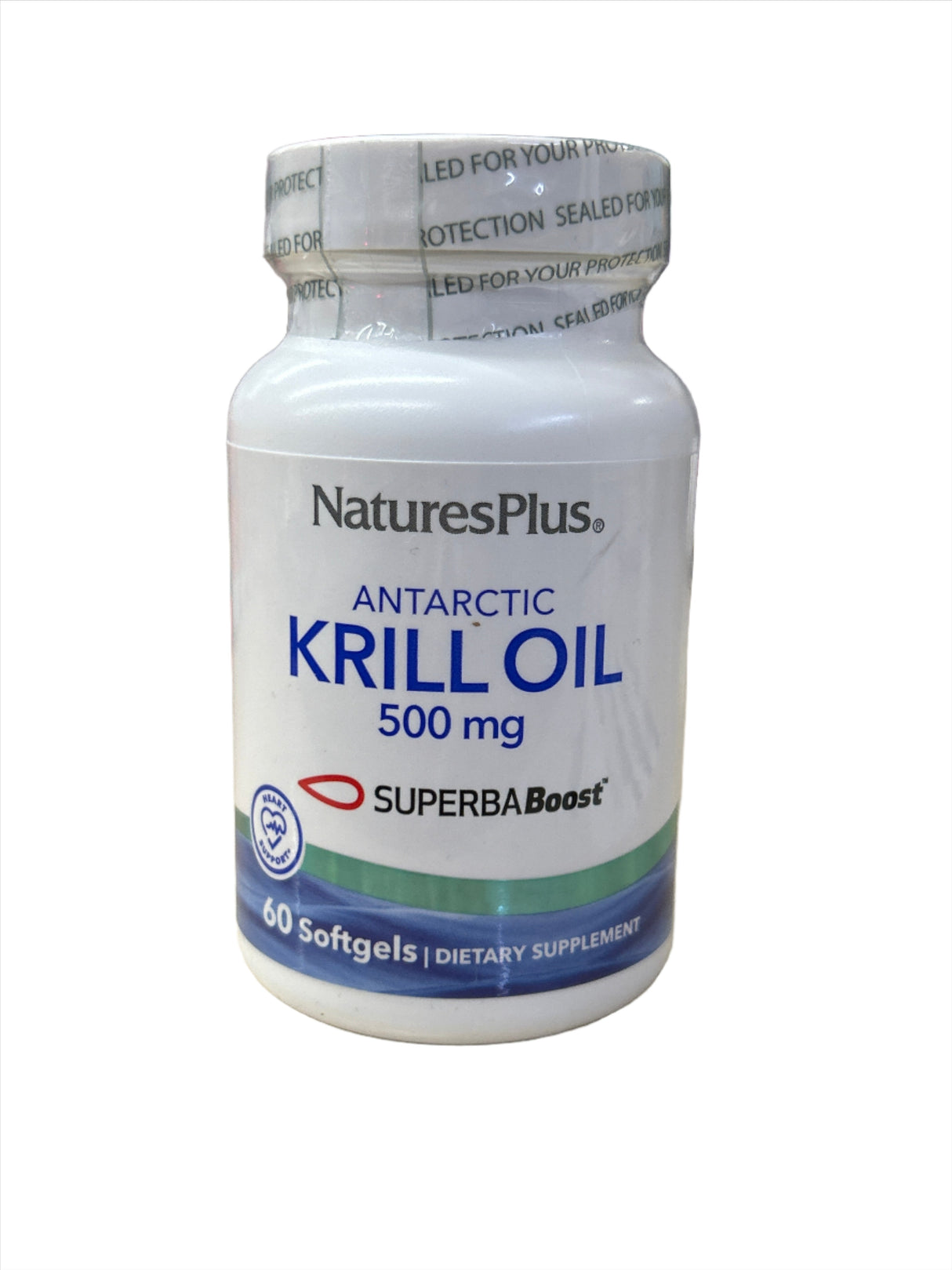 Natures Plus Antarctic Krill Oil 500 mg 60 Soft Gels