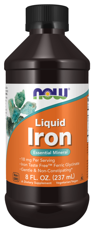 Now LIQUID IRON  8 FL OZ