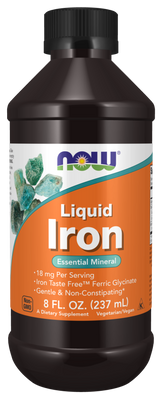 Now LIQUID IRON  8 FL OZ