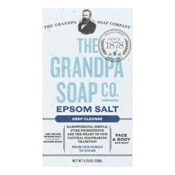 GRANDPA'S BRAND SEPSOM SALT BAR SOAP 4.25OZ