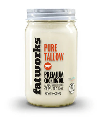 Fatworks Grass Fed Beef Tallow (14 oz)