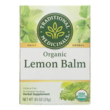 TRADITIONAL MEDICINALS TEAS Lemon Balm Tea 16 BAG