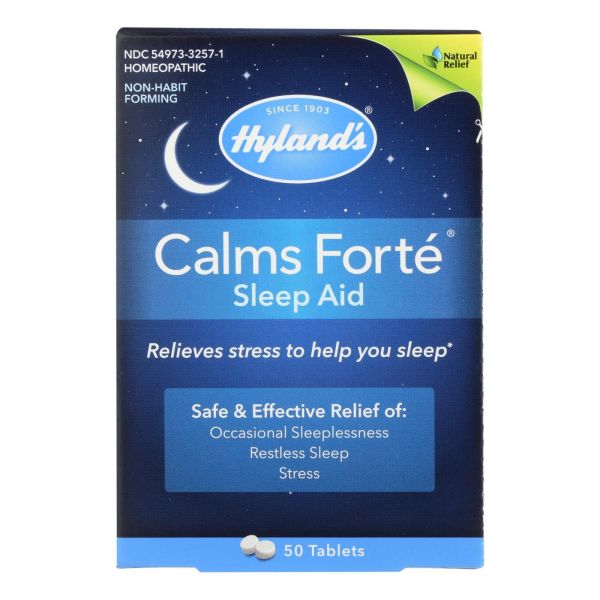 HYLANDS CALMS FORTE 50T