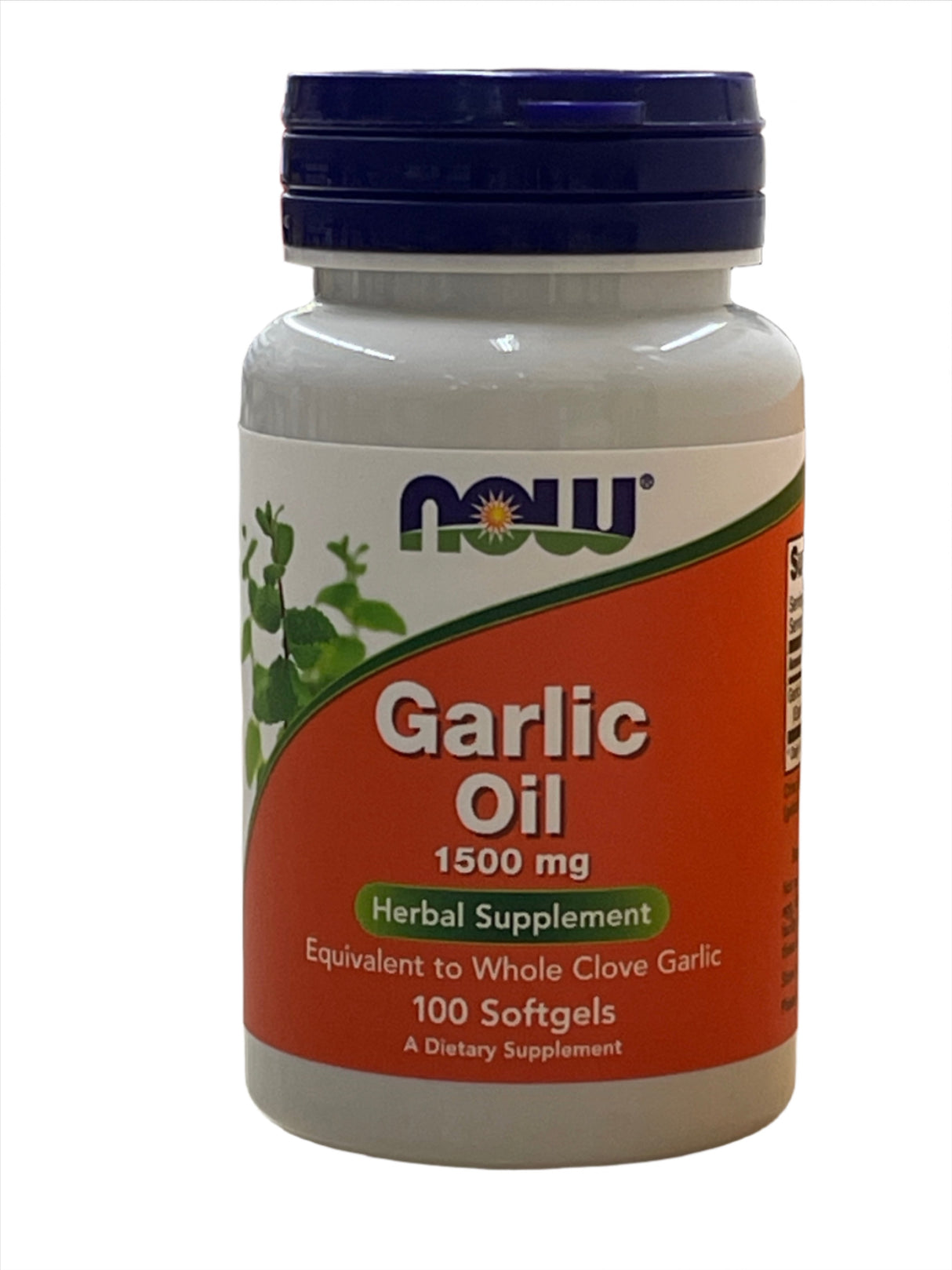 Now GARLIC OIL 1500mg