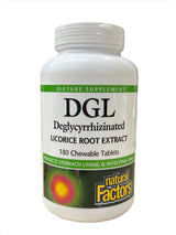 DGL Licorice Root Extract 180 Chewable Tablets