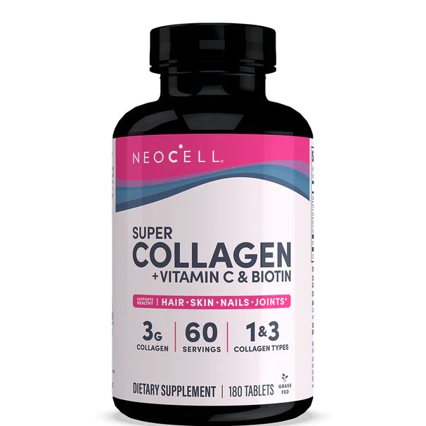 Neocell SUPER COLLAGEN + VIT C + BIOTIN 180 TABS