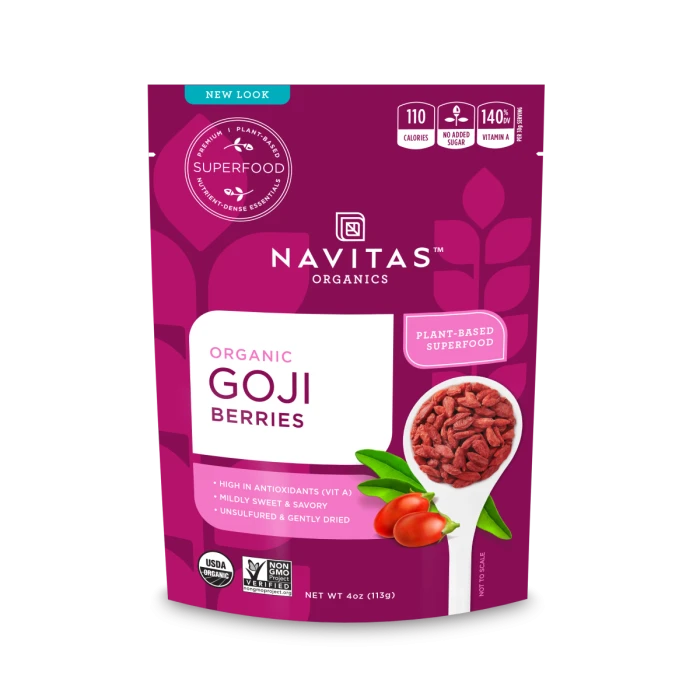 NAVITAS ORGANICS Goji Berries 8 OZ