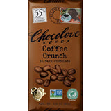 CHOCOLOVE Dark Chocolate/Coffee Crunch 3.2 OZ