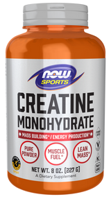 Now CREATINE POWDER  8 OZ