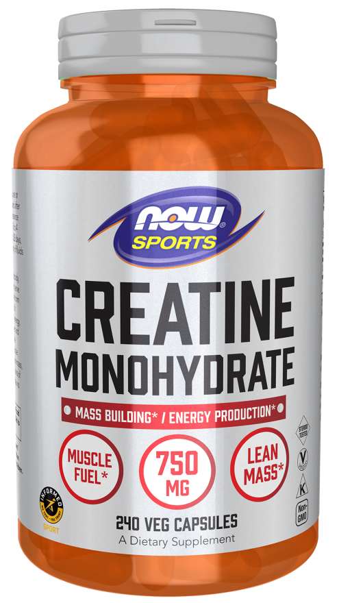 Now CREATINE 750mg  240 VCAPS