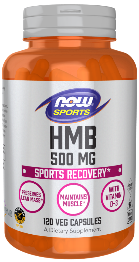 Now HMB 500MG  120 VCAPS