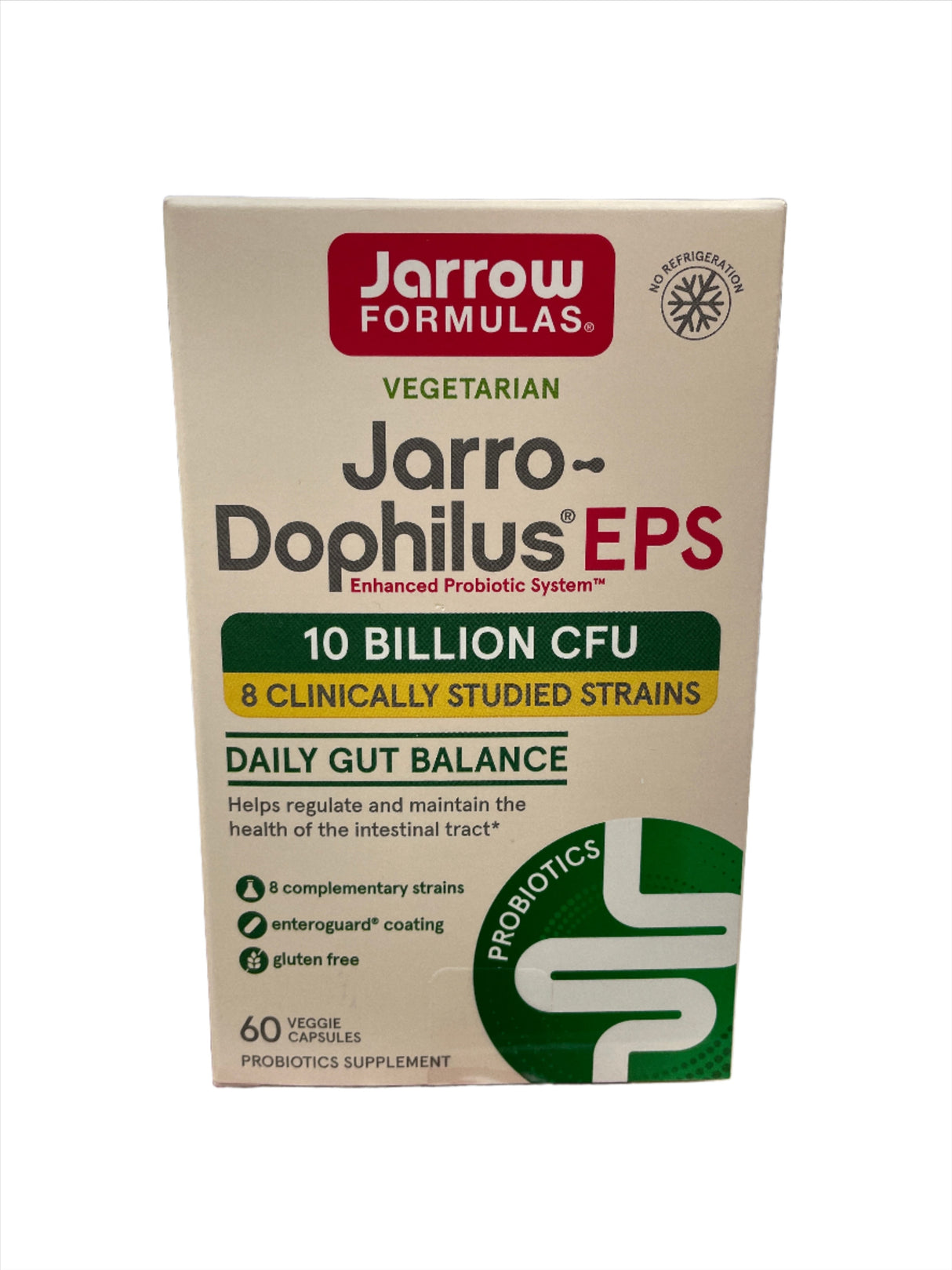 Jarrow Forumulas Veg Jarro Dophilus EPS 10 Billion CFU Veg Capsules