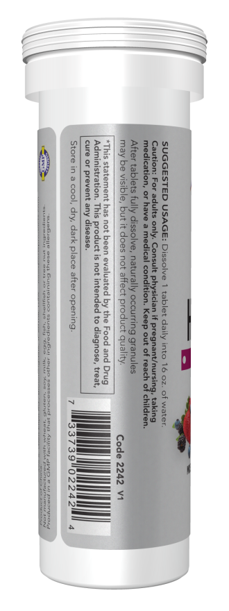 Now EFFER-HYDRATE MIXED BERRY  10 TABS/TUBE