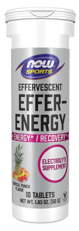 Now EFFER-ENERGY TROPICAL  10 TABS/TUBE