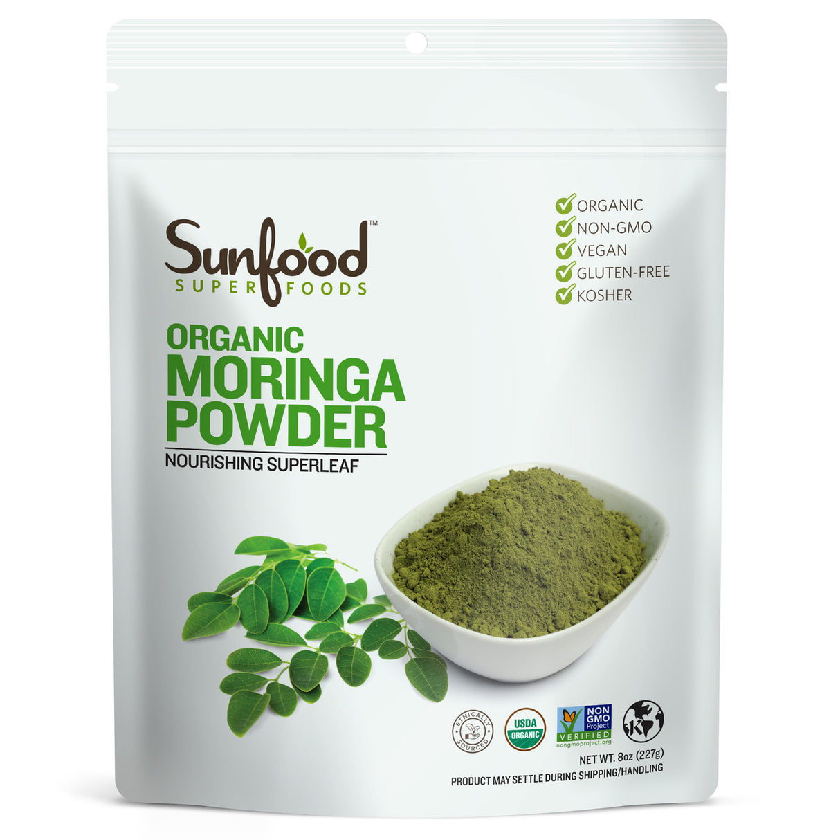 Sunfood Moringa Powder 8oz