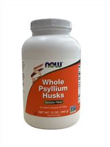 Whole Psyllium Husks Soluble Fiber 12 oz