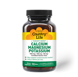 Country Life CALCIUM/MAGNESIUM/POTASSIUM 90 Tablet