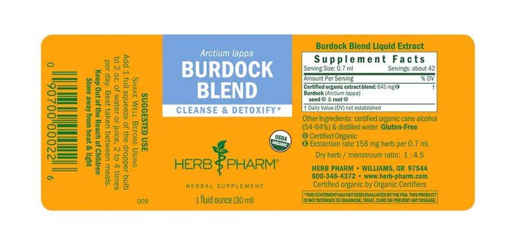 Herb Pharm BURDOCK BLEND EXTRACT 1 oz