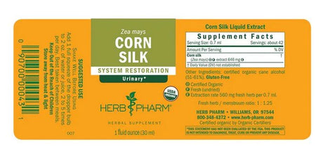 Herb Pharm CORN SILK EXTRACT 1 oz