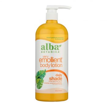 ALBA BOTANICA BODY LOTION SPF15 DAILY SHADE 32OZ