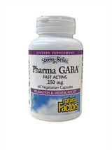 Pharma GABA Fast Acting 250 mg 60 Vegetarian Capsules