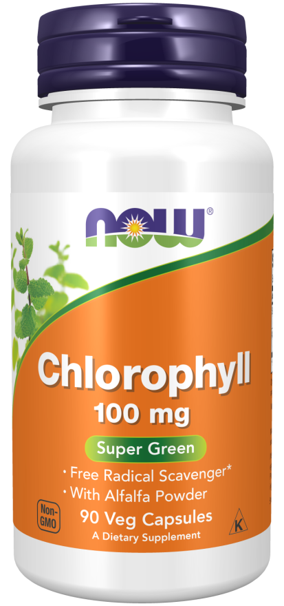 Now CHLOROPHYLL 100mg  90 VCAPS