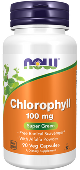 Now CHLOROPHYLL 100mg  90 VCAPS