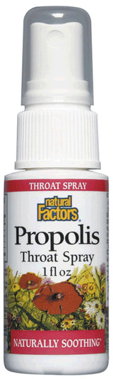 Natural Factors BEE PROPOLIS THROAT SPRAY  1/OZ