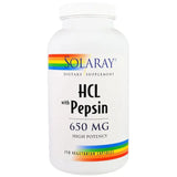 Solaray Betaine HCI 100CT 650MG Veg Capsule