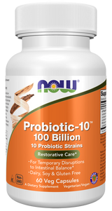 Now PROBIOTIC-10 100 BILLION  60 VCAPS