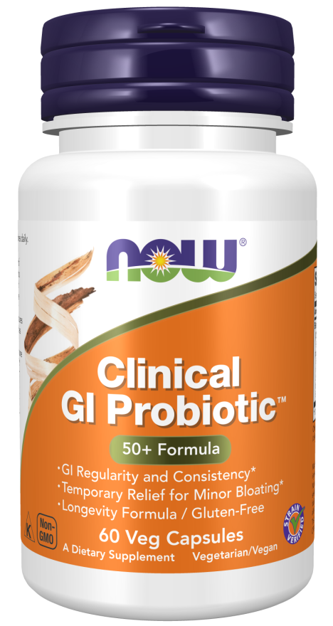 Now CLINICAL GI PROBIOTIC  60 VCAPS